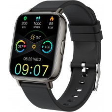 Smart Watch 2021 for Men Women, Fitness Tracker 1.69" Touch Screen Smartwatch Fitness Watch IP68 Waterproof 24 Sports, Heart Rate Monitor/Pedometer/Sleep Monitor, Activity Tracker for Android iPhone